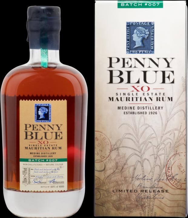 Produktbild Medine Estate Penny Blue XO Single Estate Mauritian Rum #007
