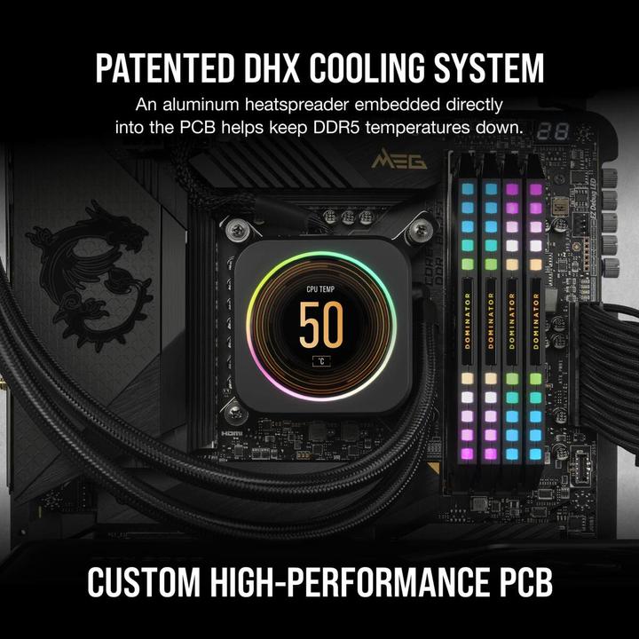 Produktbild Corsair Dominator Platinum RGB (2 x 16GB, 6000 MHz, DDR5-RAM, DIMM)