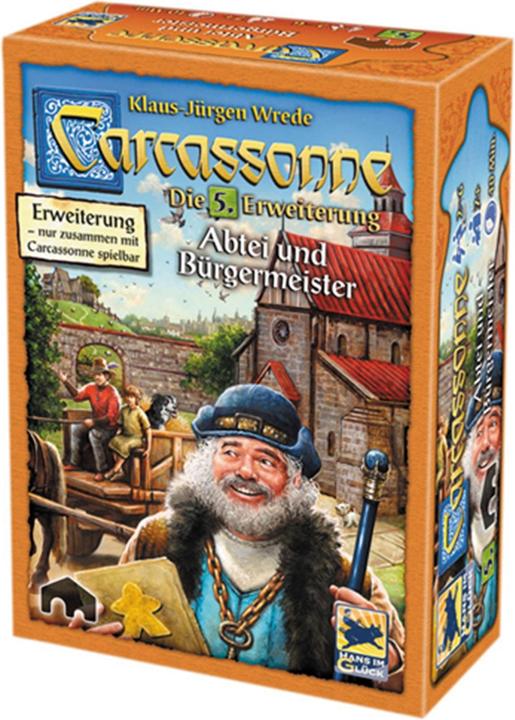 Hans im Glück Carcassonne, Abtei und Bürgermeister (Deutsch)