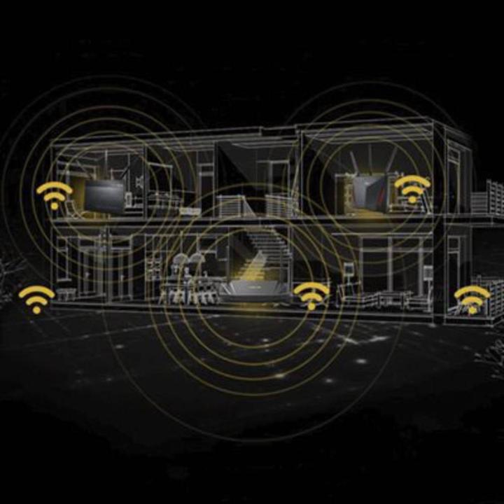 Actual product image ASUS Dual Band WiFi Router RT-AX56U