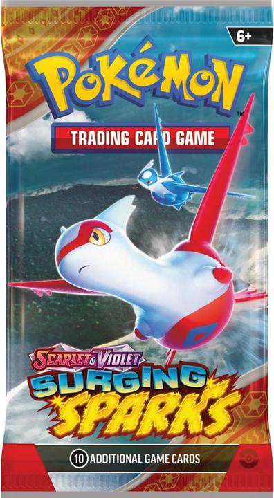 Actual product image Pokémon Surging Sparks (English, Booster Pack)