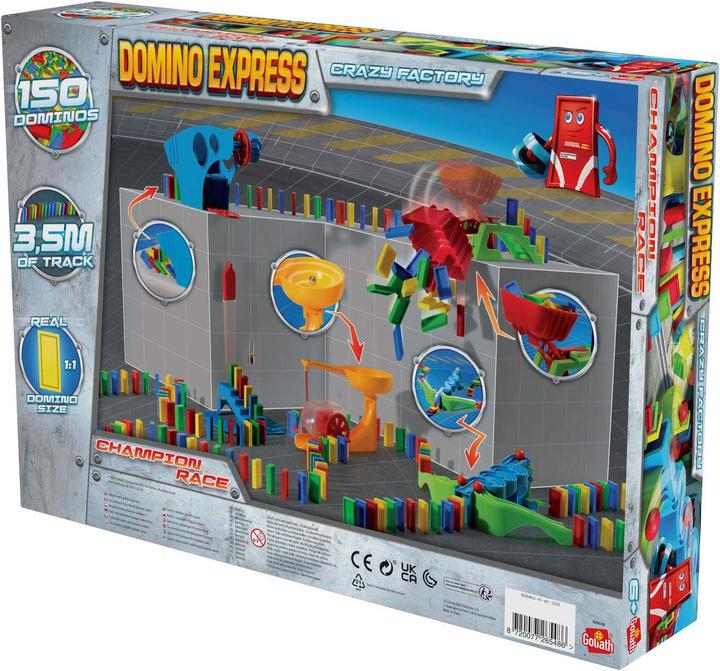 Immagine prodotto Goliath Toys Domino Express Crazy Factory (Tedesco, Francese, Italiano, Inglese)