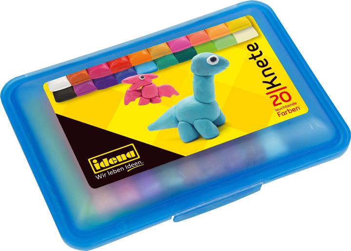 Produktbild Idena Knetbox 20 Stangen Knete sortiert