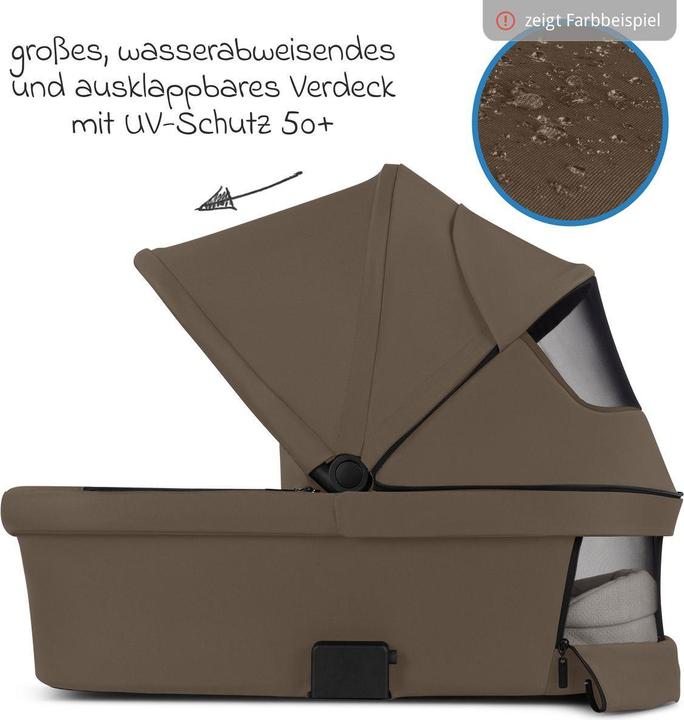 Produktbild ABC Design Kombikinderwagen Kombi-Kinderwagen Samba 2 inkl. Babywanne