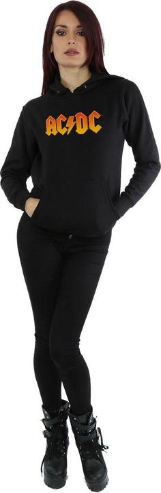 Actual product image AC/DC Womens/Ladies Fire Logo Hoodie (M)