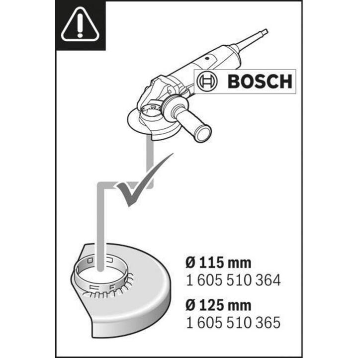 Produktbild Bosch Professional Gde 115/125 Fc-T