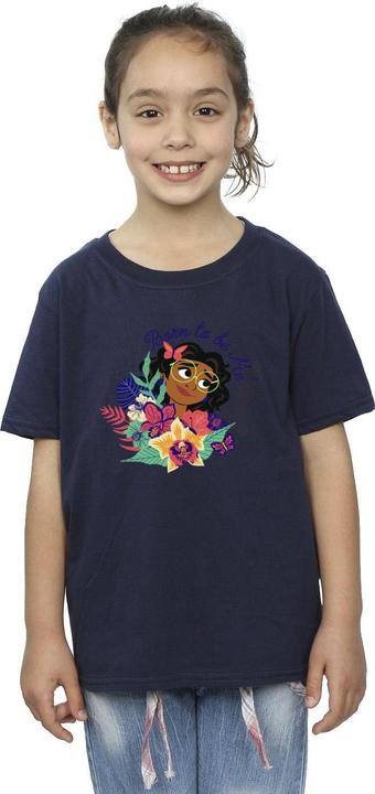 Actual product image Disney Girls Encanto Born To Be Me Cotton T-Shirt (140, 146)