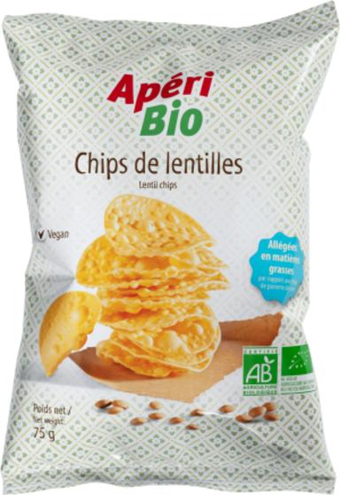 Image du produit Apéri Bio Chips aux lentilles (75 g)
