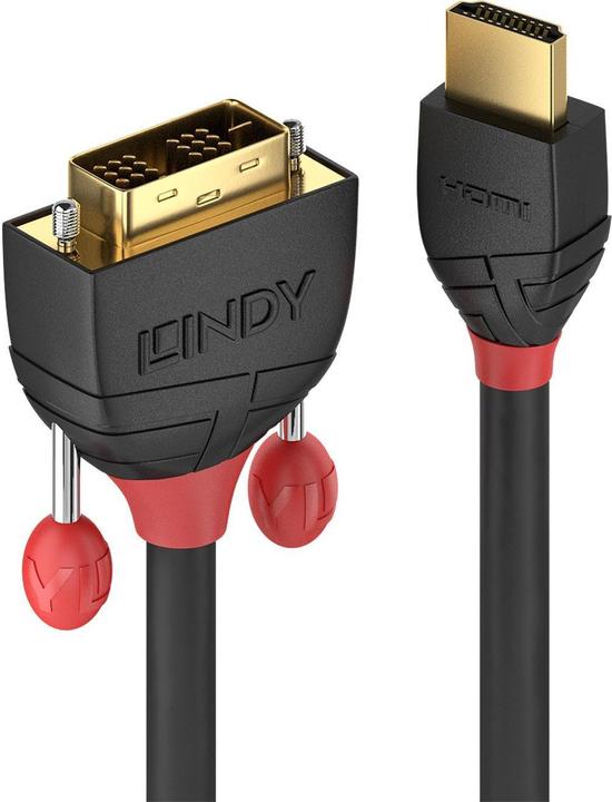 Actual product image Lindy HDMI (Typ A) — DVI (2 m, HDMI, DVI)