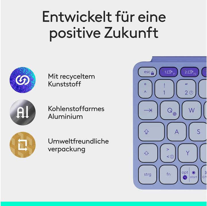 Actual product image Logitech Keys-To-Go 2 (CH, Wireless)