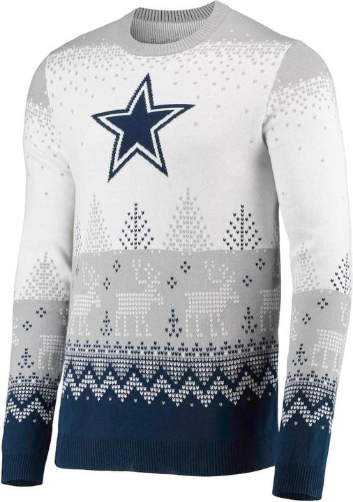 Foco NFL Ugly Sweater XMAS Strick Pullover Dallas Cowboys - XL (XL)