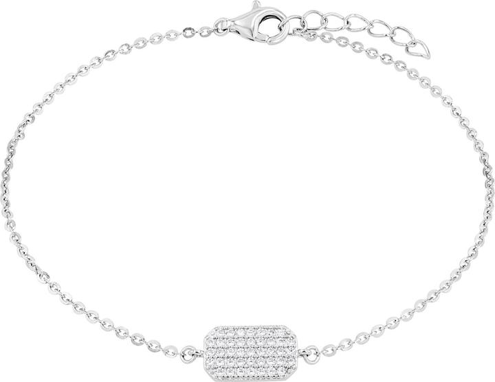Produktbild Amor Armschmuck für Damen, 925 Sterling Silber, Zirkonia synth. (19 cm, Silber 925)