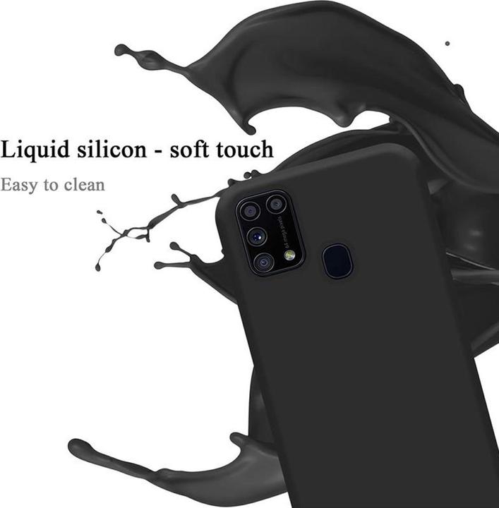 Actual product image Cadorabo TPU Liquid Silicone Case Cover (Samsung Galaxy M31)