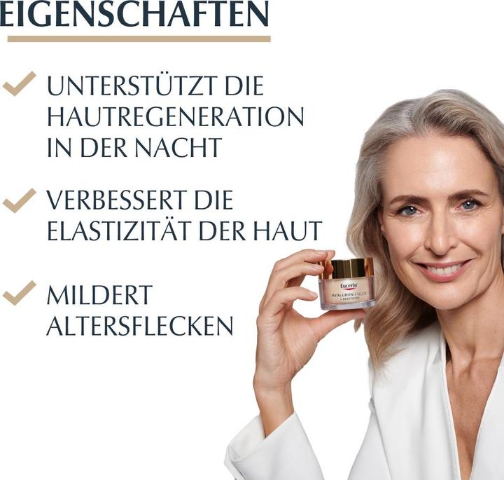 Produktbild Eucerin HYALURON-FILLER + ELASTICITY Nachtpflege (50 ml)