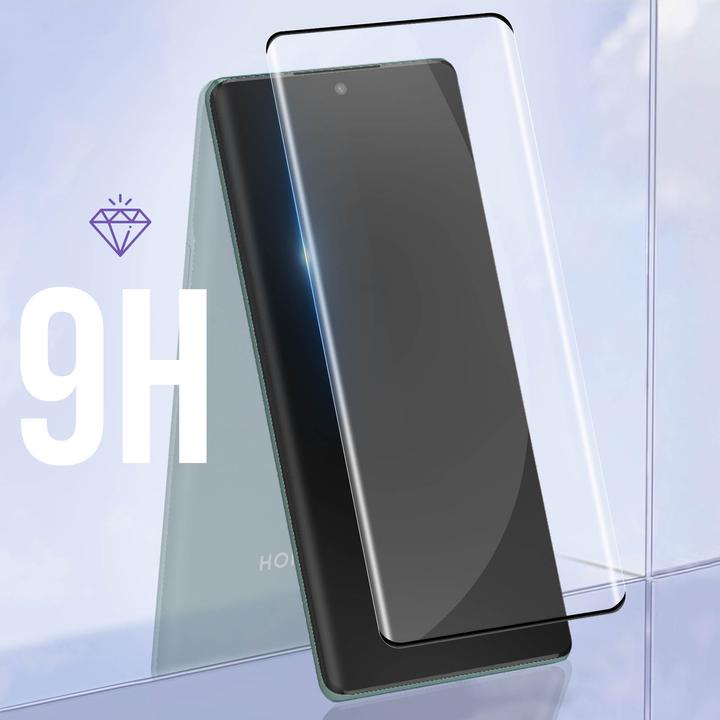 Actual product image Avizar 9H hardness glass display protection film (1 Piece, Honor Magic 5 Lite)