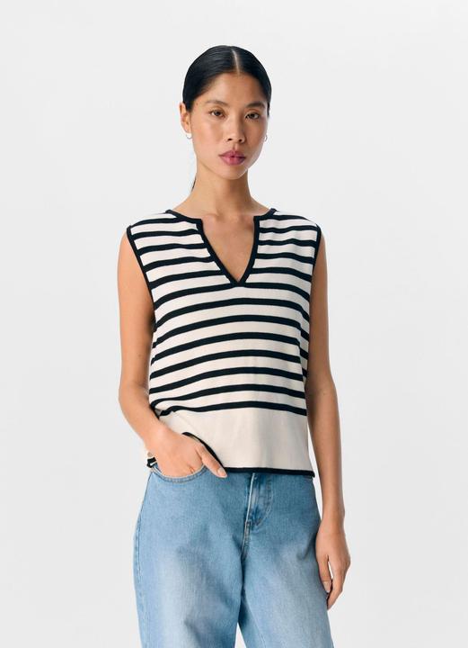 Actual product image Object Streifen Stricktop (L)