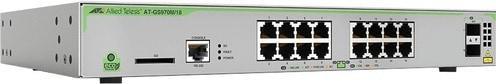 Actual product image Allied Telesis L2 +M 16 X TX GB POE+ 2 XCOMBO (18 Ports)