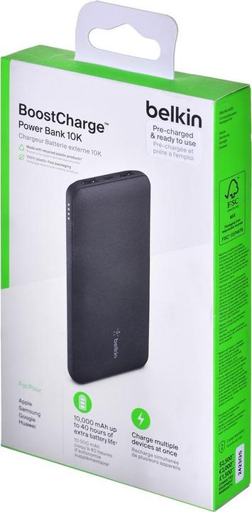 Image du produit Belkin BoostCharge (10000 mAh, 15 W, 37 Wh)