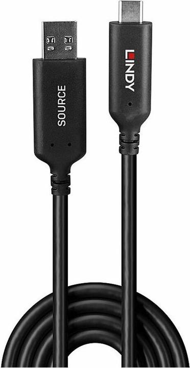 Actual product image Lindy 50m USB 3.2 Gen 1 Typ A an C Hybridkabel (50 m, USB 3.2 Gen 1)