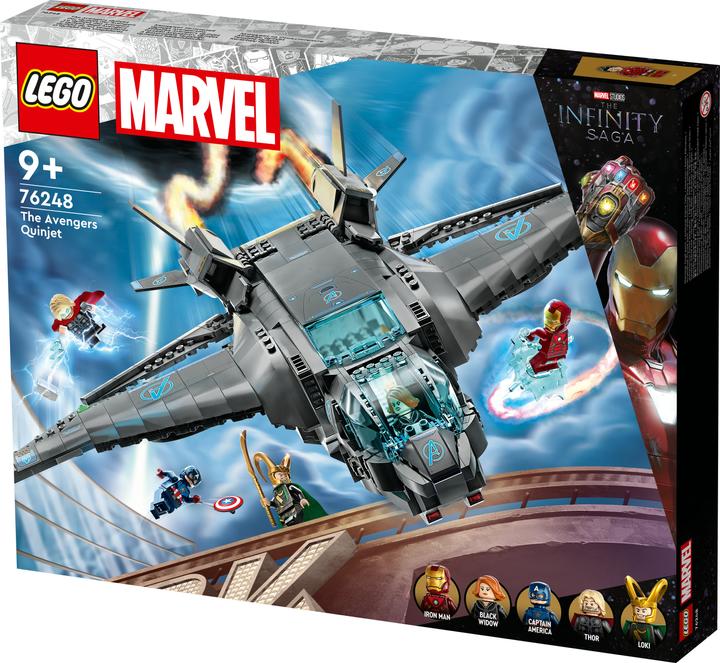 Actual product image LEGO The Avengers' Quinjet (76248, LEGO Marvel)