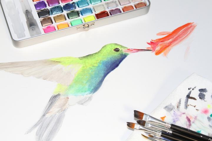 Produktbild Paintersisters Aquarellkasten 90er (Mehrfarbig)