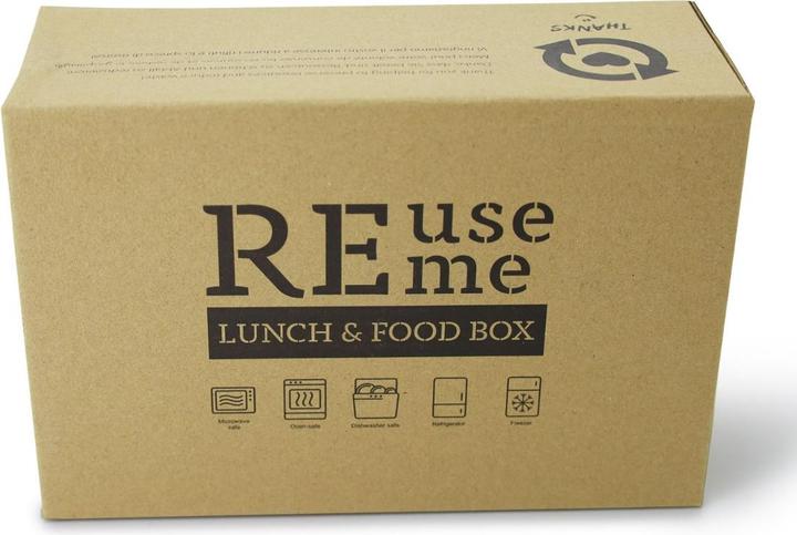 Immagine prodotto ReUseMe Scatola per il pranzo e per il cibo adatta al forno e al microonde