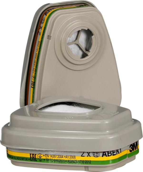 Actual product image 3M Replacement filter (ABEK1P3, 2 x)