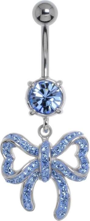 Bijouteria Bauchpiercing (Edelstahl, Messing, Kristall)