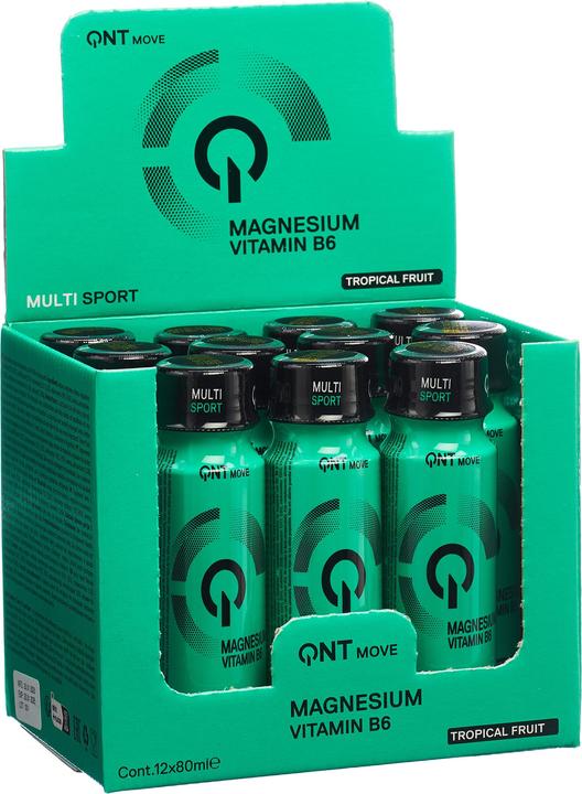 Actual product image QNT Magnesium Vitamin B6 Shot (Lemon, 12 x)