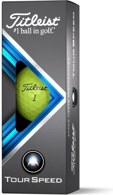 Actual product image Titleist Tour Speed yellow (22)