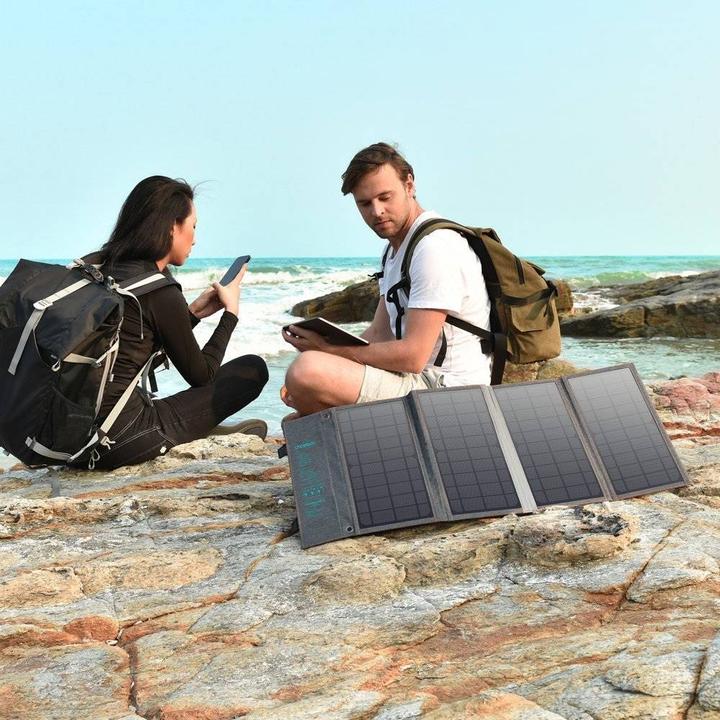 Image du produit Choetech Panneau solaire pliable 36W (40 W, 1.55 kg)