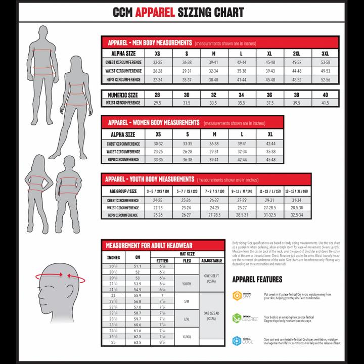Produktbild CCM Premium Tech Fleece Tapered Jogger (Schwarz, XS) (XS)