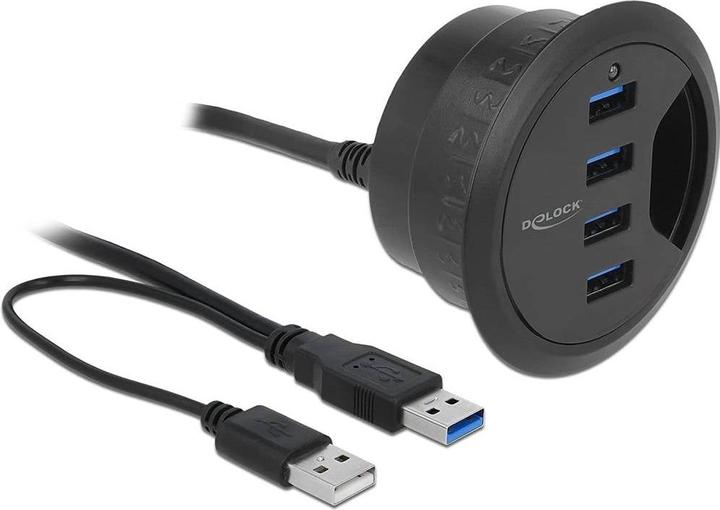 Actual product image Delock Desktop Hub 4 Port USB 3.0 (USB-A, 4 Ports)