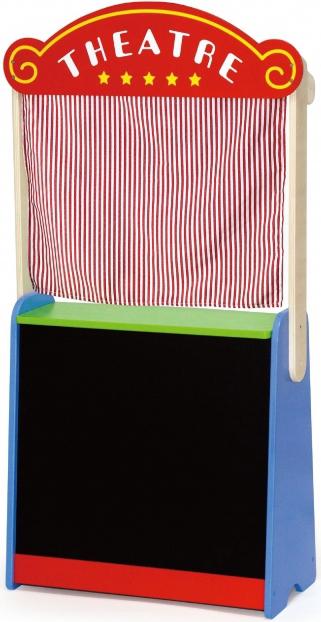 Viga Toys Puppentheater und Kiosk