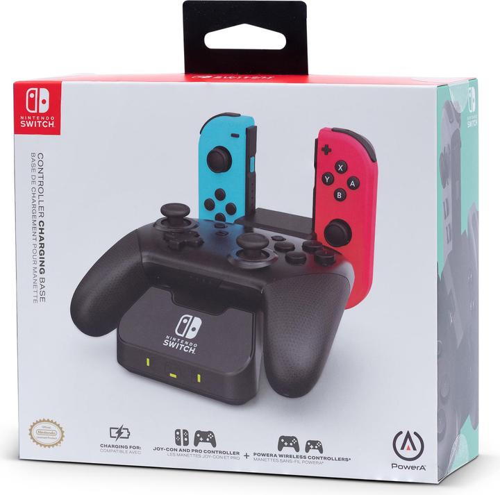 Productafbeelding PowerA Controller-oplaadstation door voor Nintendo Switch (Switch, Switch OLED)