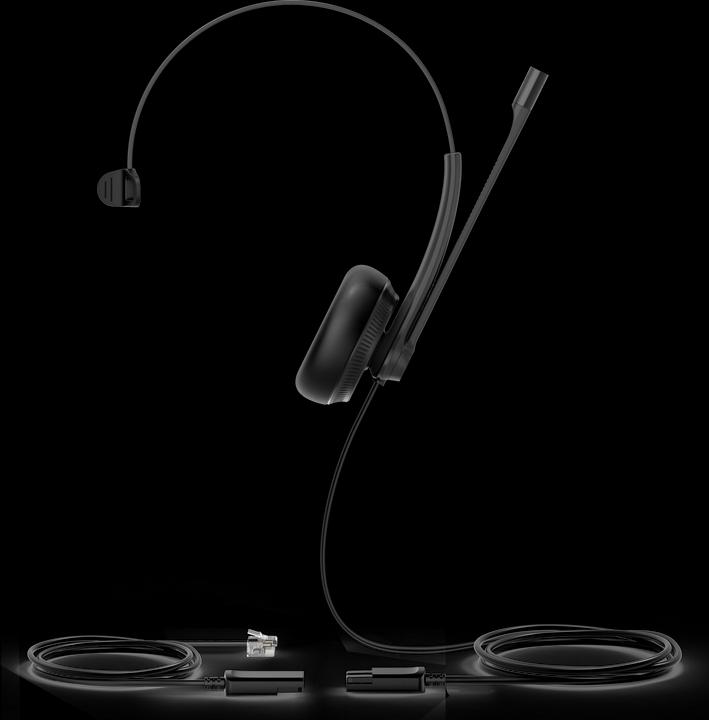 Actual product image Yealink YHS34 Mono Headset (Cable)