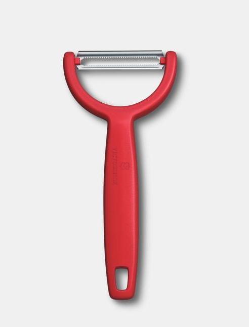 Produktbild Victorinox Ypso-Schäler, gezahnt, zweischneidig, rot