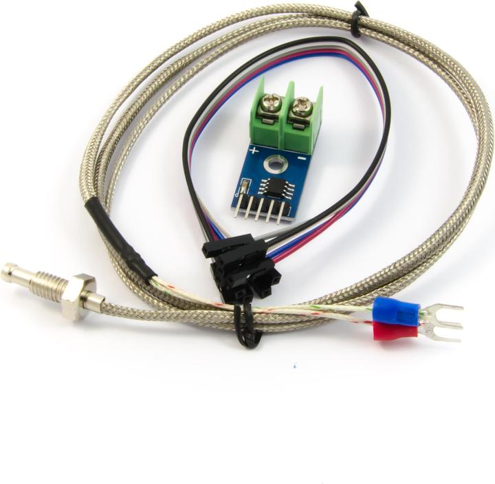 Actual product image Purecrea Thermocouple Set K-Type Thermocouple with MAX6675 0-800 degrees