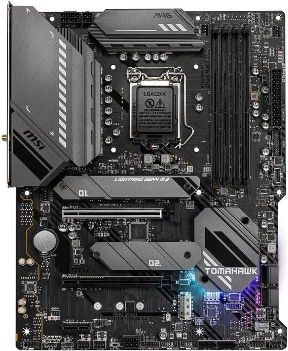 Produktbild MSI Mag B560 Tomahawk Wifi (LGA 1200, Intel B560, ATX)