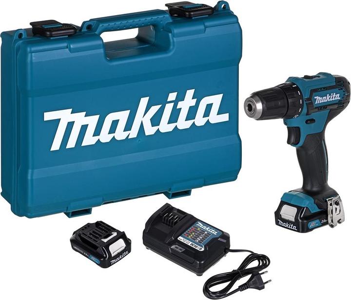 Produktbild Makita Akku-Bohrschrauber DF333DWAE 10,8V 2x2,0Ah (Akkubetrieb)