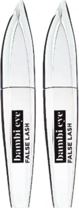 Produktbild L'Oréal Paris Loreal Bambi False Lash Mascara N.01 Black Duo Set 2*9 ml