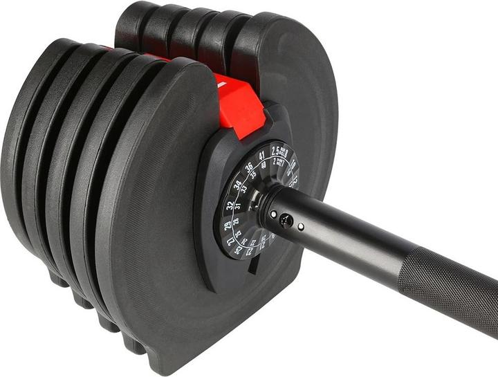 Produktbild HMS SGR40 PRO SET 2IN1 VERSTELLBARES HANTELSET 43 5 KG