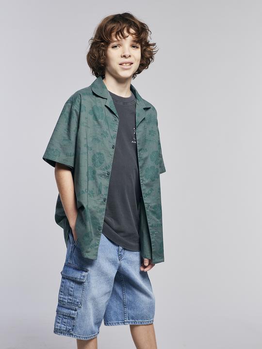 Image du produit Jonen Jungen Hawaiihemd aus Popeline (158)