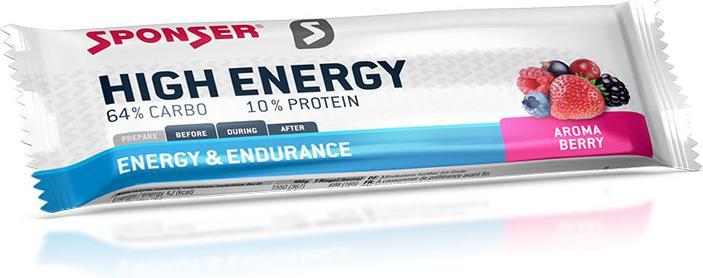 Produktbild Sponser High Energy Bar (Aprikose, Vanille, 30 Stk., 1350 g)