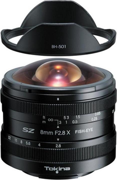 Actual product image Tokina SZ 8mm F2.8 MF Fuji X-Mount (Fujifilm X, APS-C / DX)