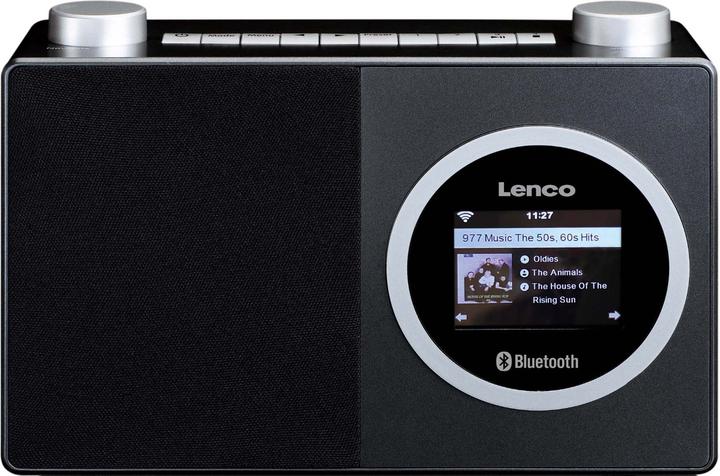 Image du produit Lenco DIR-70BK (Webradio, Bluetooth, WiFi)