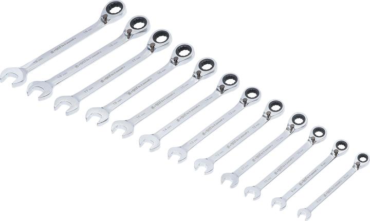 Produktbild BGS Ratschenring-Maulschlüssel-Satz (8 mm, 9 mm, 10 mm, 11 mm, 12 mm, 13 mm, 14 mm, 15 mm, 16 mm, 17 mm, 18 mm, 19 mm)