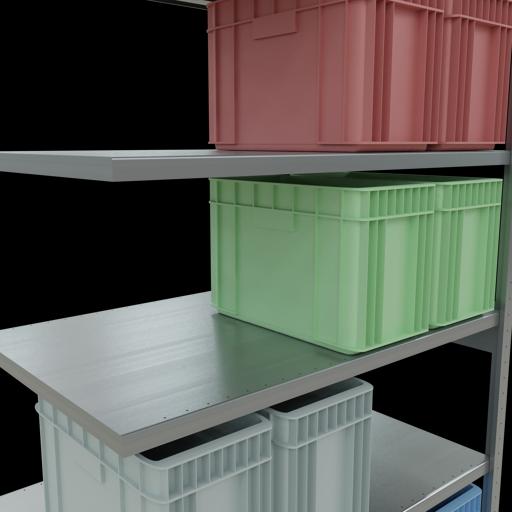 Image du produit Schulte Lagertechnik Système enfichable Élément suivant MULTIplus250 avec traverse de longueur