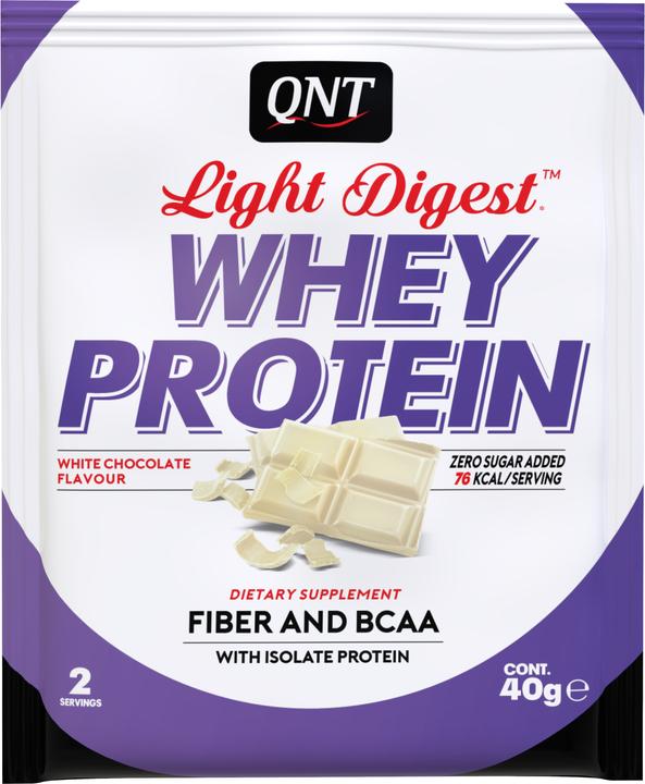Produktbild QNT Light Digest Whey Protein (Flavour Mix, 16 Stk., 640 g)