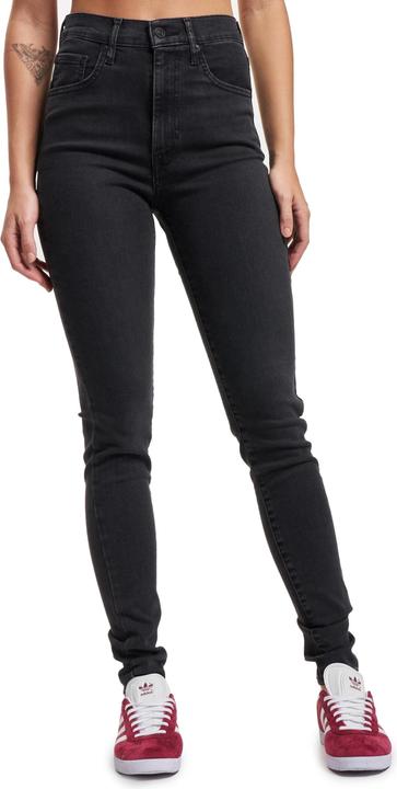 Actual product image Levis Mile High Super Skinny black haze (W26/L32)
